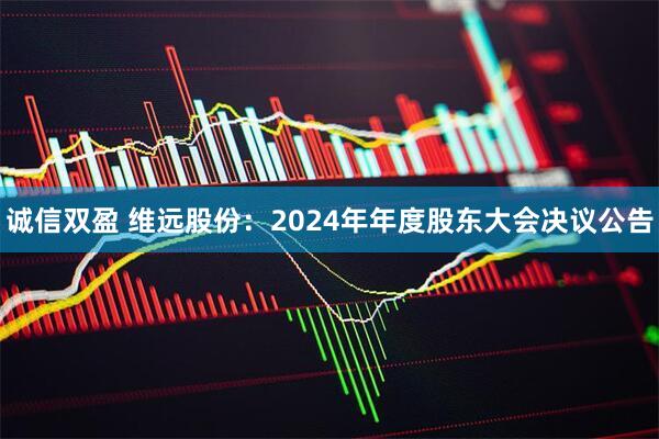 诚信双盈 维远股份：2024年年度股东大会决议公告