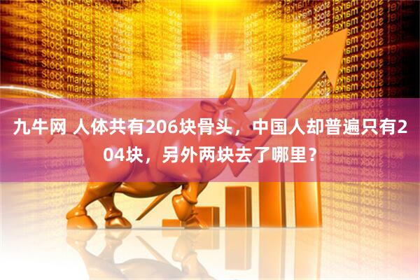 九牛网 人体共有206块骨头，中国人却普遍只有204块，另外两块去了哪里？
